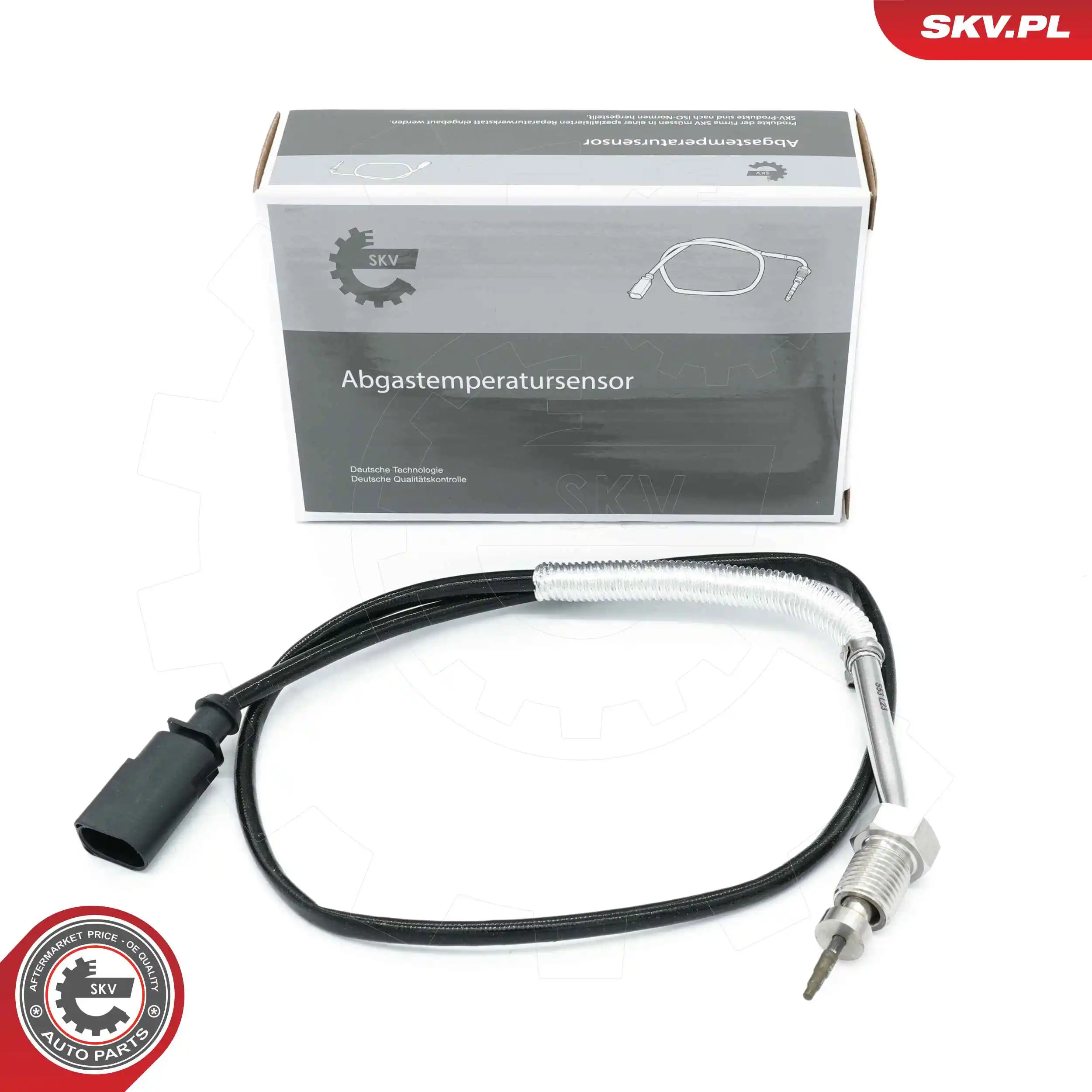 Sensor, exhaust gas temperature